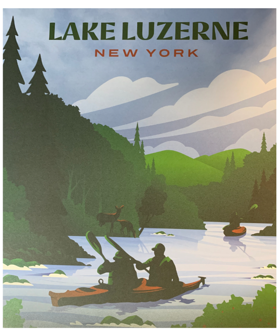 Lake Luzerne 16x20 poster