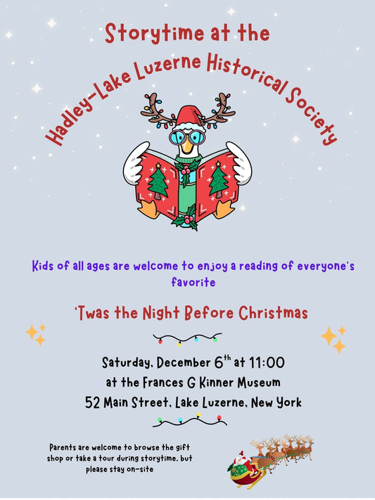Christmas Storytime Saturday Dec 6 @ 11:00