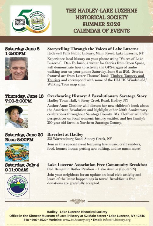 June and July programs (click to magnify)