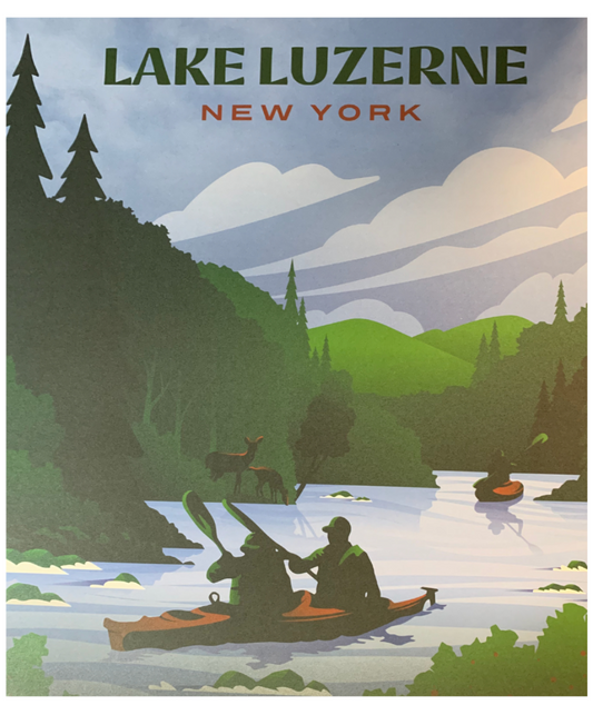 Lake Luzerne 16x20 poster